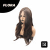 SIYAAMODA 28 inch T Part Lace Front Brown FLORA