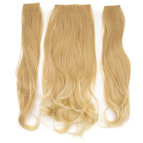 Siyaamoda SET 3PEZZI 7Clips 60cm Capelli MOSSO