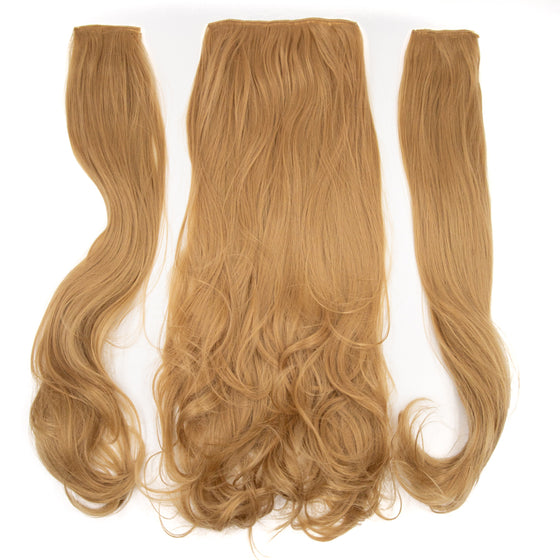 Siyaamoda SET 3PEZZI 7Clips 60cm Capelli MOSSO