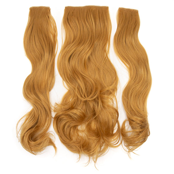 Siyaamoda SET 3PEZZI 7Clips 60cm Capelli MOSSO