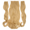 Siyaamoda SET 3PEZZI 7Clips 60cm Capelli MOSSO