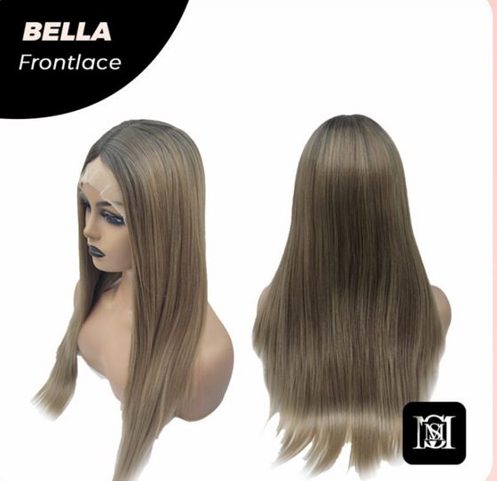 SIYAAMODA 28 inch T Part Lace Front Liscia shatush ombre BELLA